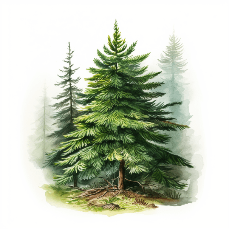Abies holophylla